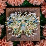  Mô Hình Kim Loại Lắp Ráp 3D MU Thúy Kiều Hồ Điệp (112 mảnh, Butterfly Cuiciao-Kingfisher's feather) YM-N149-C – MP1288 