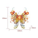  Mô Hình Kim Loại Lắp Ráp 3D MU Lạc Hà Hồ Điệp (88 mảnh, Butterfly Sunset) YM-N149-D – MP1289 