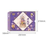  Mô Hình Gỗ Kim Loại Lắp Ráp 3D MU Túy Hoa Gian (396 mảnh, Có Chuyển Động, The Feast of Flower) YM-N152 – MP1267 