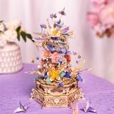  Mô Hình Gỗ Kim Loại Lắp Ráp 3D MU Túy Hoa Gian (396 mảnh, Có Chuyển Động, The Feast of Flower) YM-N152 – MP1267 