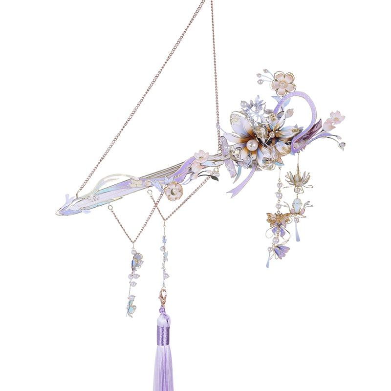  Mô Hình Kim Loại Lắp Ráp 3D MU Trâm Trung Kiếm Tử Kinh (118 mảnh, Redbud Hairpin in Sword) YM-N153-A – MP1277 