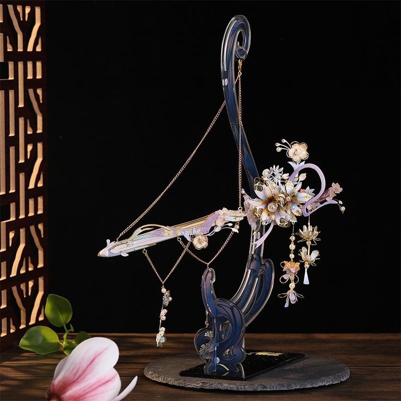  Mô Hình Kim Loại Lắp Ráp 3D MU Trâm Trung Kiếm Tử Kinh (118 mảnh, Redbud Hairpin in Sword) YM-N153-A – MP1277 