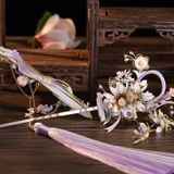  Mô Hình Kim Loại Lắp Ráp 3D MU Trâm Trung Kiếm Tử Kinh (118 mảnh, Redbud Hairpin in Sword) YM-N153-A – MP1277 