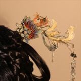  Mô Hình Kim Loại Lắp Ráp 3D MU Trâm Trung Kiếm Thanh Phượng (127 mảnh, Phoenix Hairpin in Sword) YM-N153-B – MP1278 