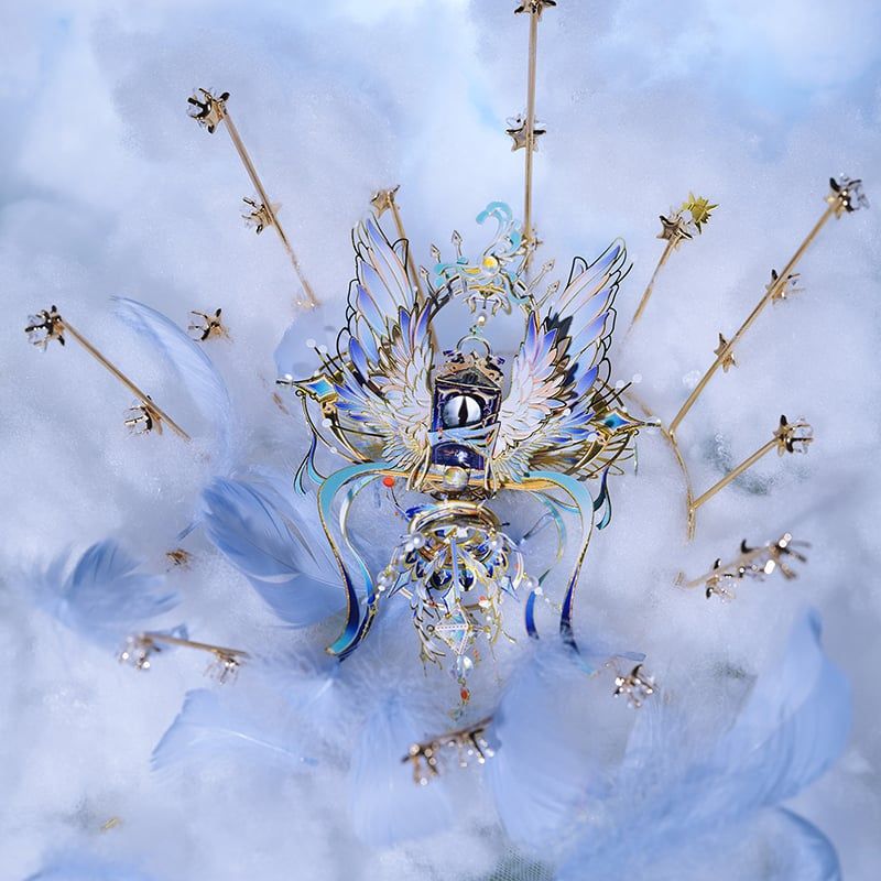  Mô Hình Kim Loại Lắp Ráp 3D MU Con Mắt Của Thiên Thần (58 mảnh, Eye of Angel) YM-N157-E – MP1249 