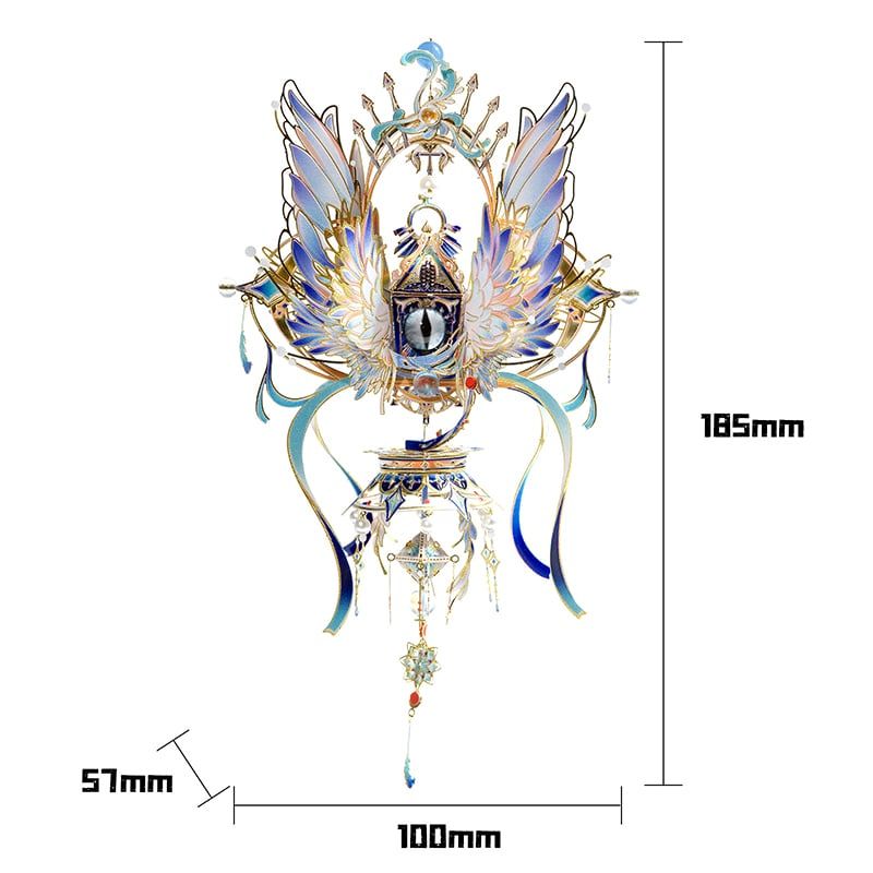  Mô Hình Kim Loại Lắp Ráp 3D MU Con Mắt Của Thiên Thần (58 mảnh, Eye of Angel) YM-N157-E – MP1249 
