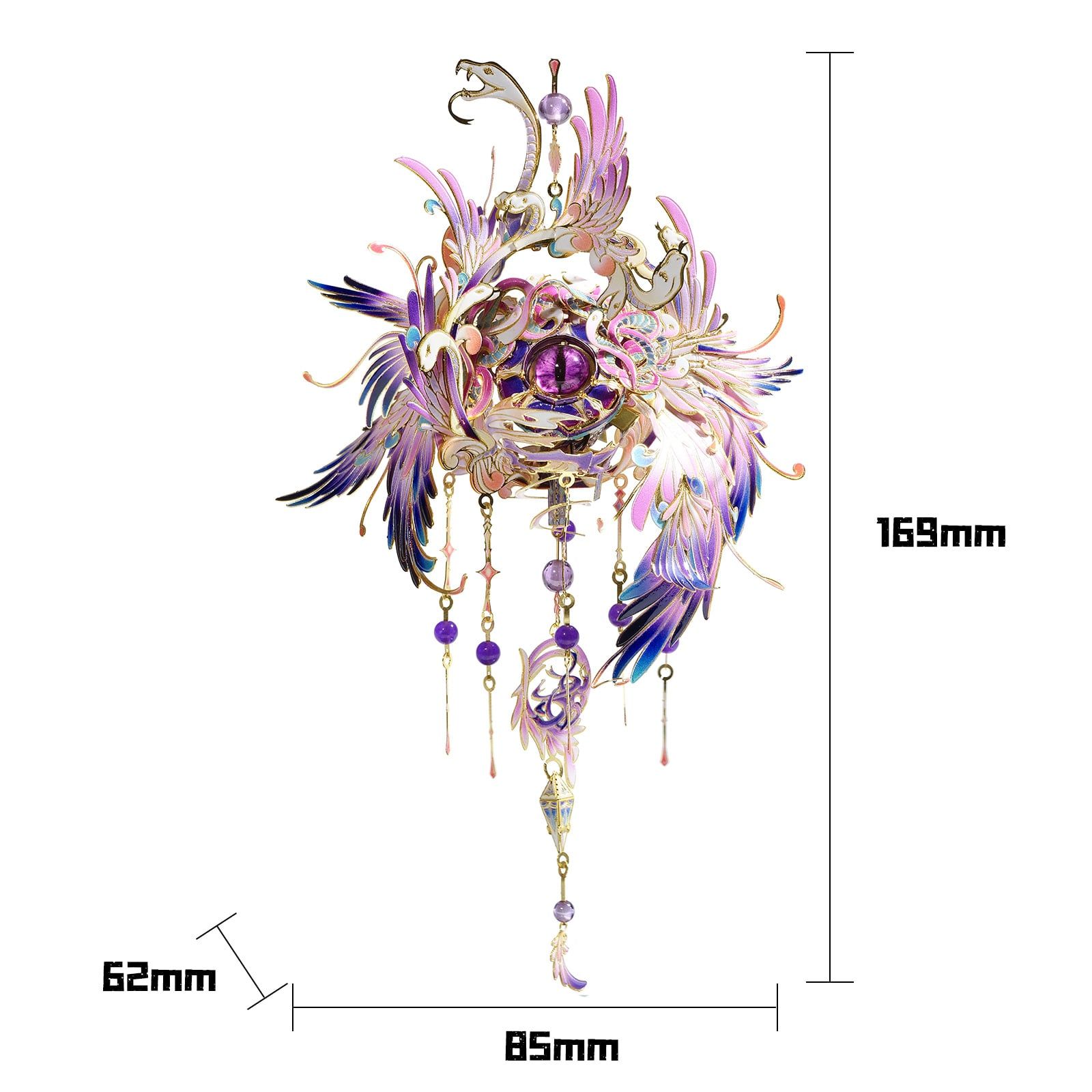  Mô Hình Kim Loại Lắp Ráp 3D MU Con Mắt Của Medusa (68 mảnh, Eye of Medusa) YM-N157-B – MP1246 