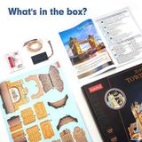  Mô Hình Giấy 3D Lắp Ráp CubicFun Cầu Tháp Luân Đôn (222 mảnh, London Bridge Tower, Đèn LED) L531h - PP073 