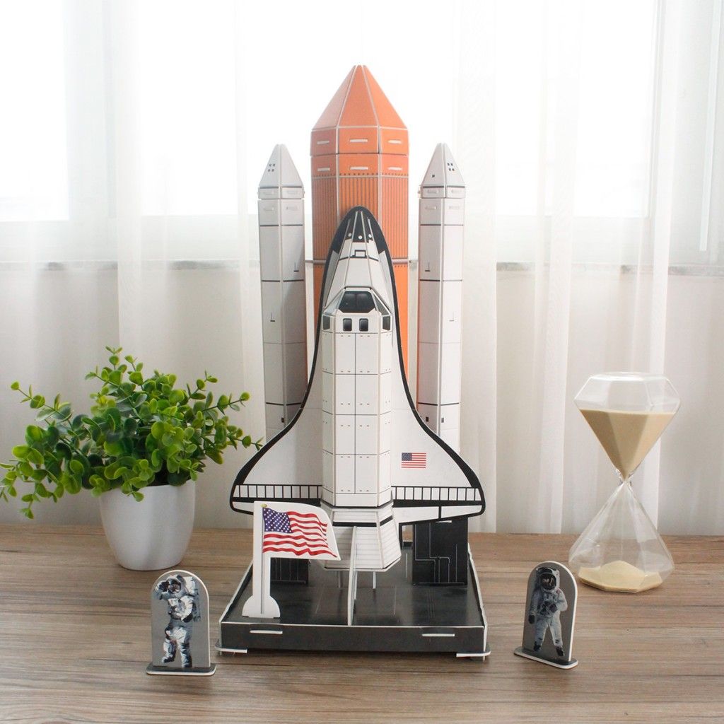  Mô Hình Giấy 3D Lắp Ráp CubicFun Space Explore (65 mảnh, National Geographic) DS0970h - PP051 