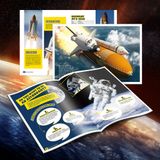  Mô Hình Giấy 3D Lắp Ráp CubicFun Space Explore (65 mảnh, National Geographic) DS0970h - PP051 