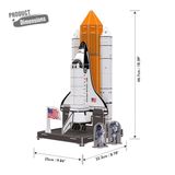  Mô Hình Giấy 3D Lắp Ráp CubicFun Space Explore (65 mảnh, National Geographic) DS0970h - PP051 
