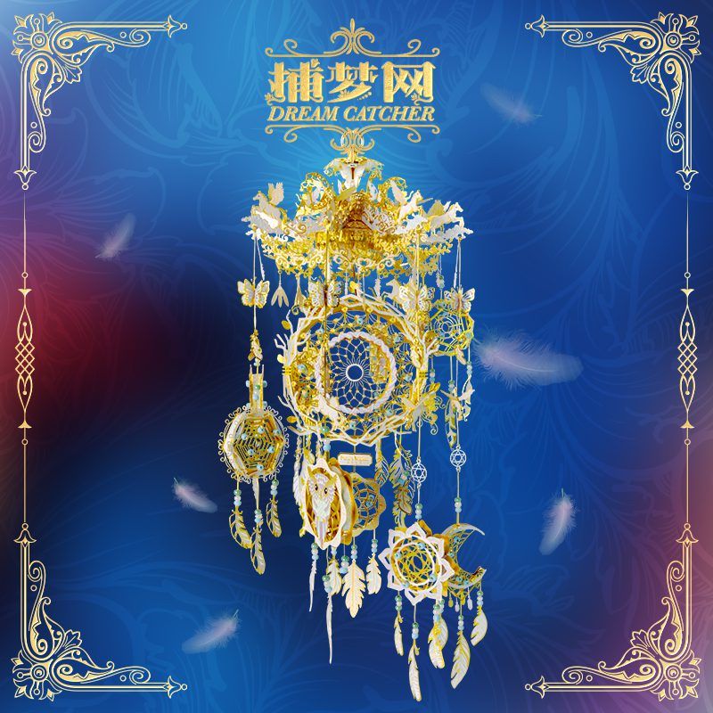  Mô Hình Kim Loại 3D Lắp Ráp Picture Kingdom Dreamcatcher (Nhiều Màu) - MP1056 