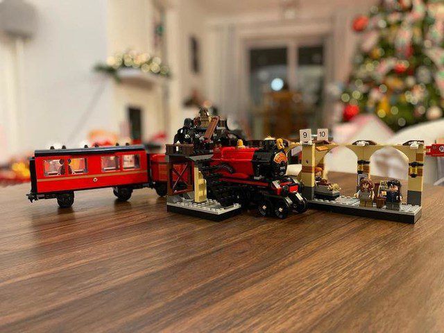  Mô Hình Nhựa 3D Lắp Ráp OEM Harry Potter Tàu Hogwarts Express (801 mảnh) 6060 - LG0135 