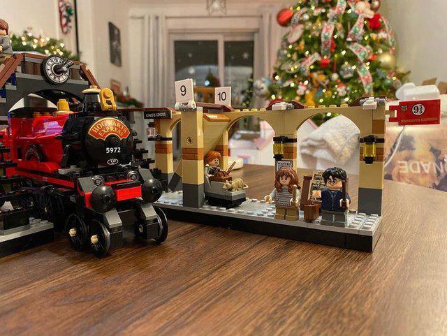 Mô Hình Nhựa 3D Lắp Ráp OEM Harry Potter Tàu Hogwarts Express (801 mảnh) 6060 - LG0135 