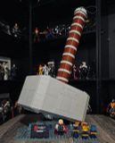  Mô Hình Nhựa 3D Lắp Ráp OEM Marvel Búa Mjolnir Của Thần Sấm Thor (979 mảnh, Lego 76209 Thor's Hammer) 70800 - LG0150 