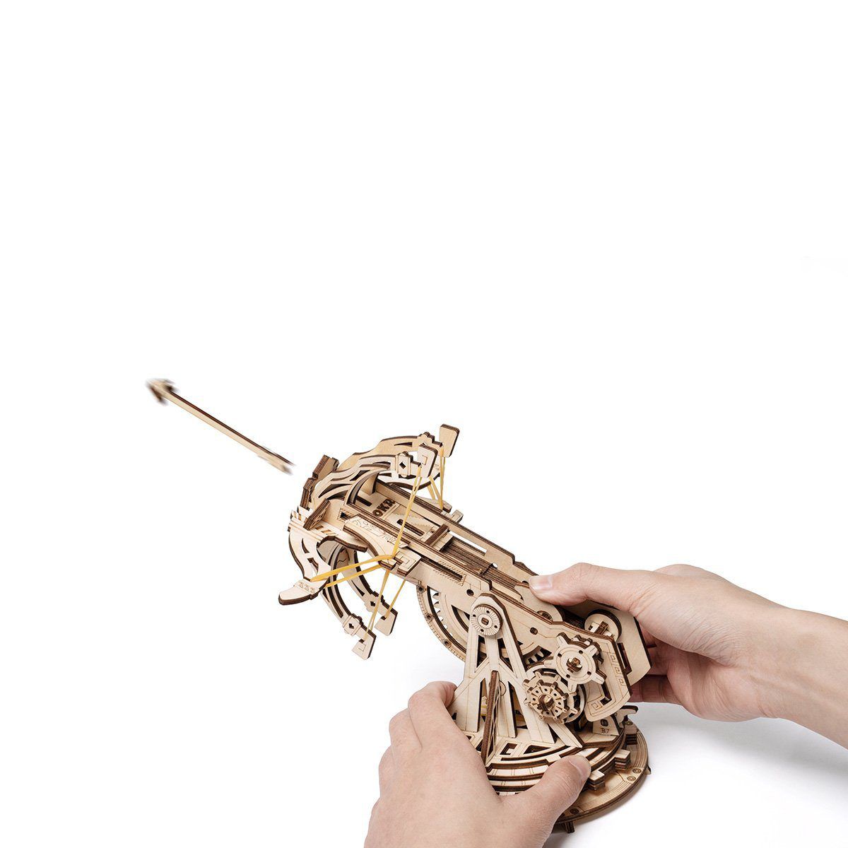  Mô Hình Gỗ 3D Lắp Ráp ROBOTIME ROKR (142 mảnh, Epic War Siege Heavy Ballista) KW401 – WP237 
