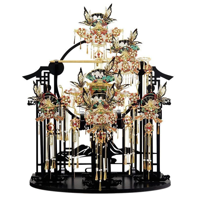  Mô Hình Kim Loại 3D Lắp Ráp Piececool Trang Sức Hoàng Cung (852 mảnh, Jewelry of the Imperial Palace) P244-GR, P245-GR - MP1131 