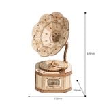  Mô Hình Gỗ 3D Lắp Ráp ROBOTIME Máy Hát Cổ Điển Gramophone TG408 – WP060 