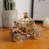  Mô Hình Gỗ 3D Lắp Ráp ROBOTIME Xe Bí Ngô Pumpkin Carriage TG302 – WP057 