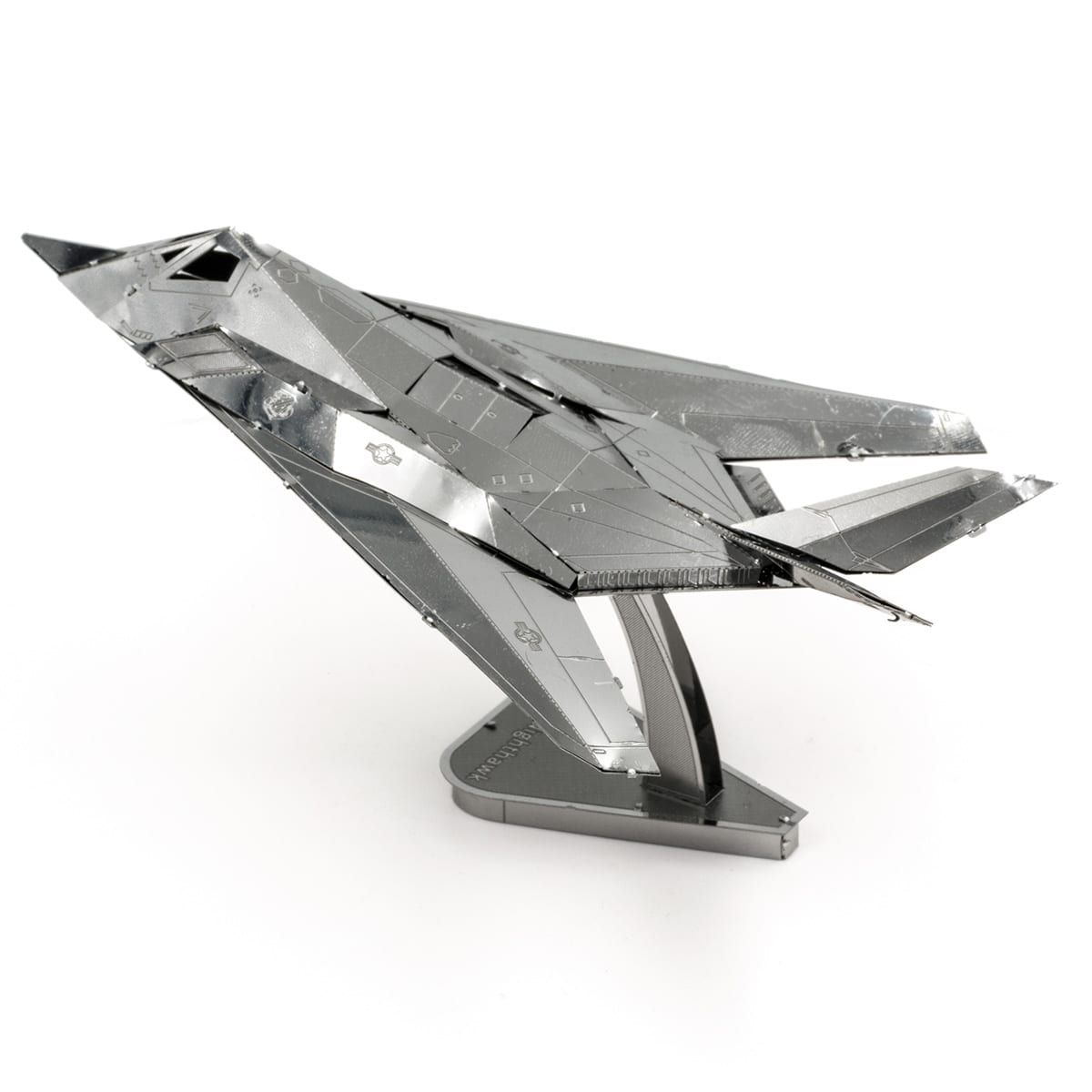  Mô Hình Kim Loại Lắp Ráp 3D Metal Head Tiêm Kích F117 Nighthawk (20 mảnh) – MP931 