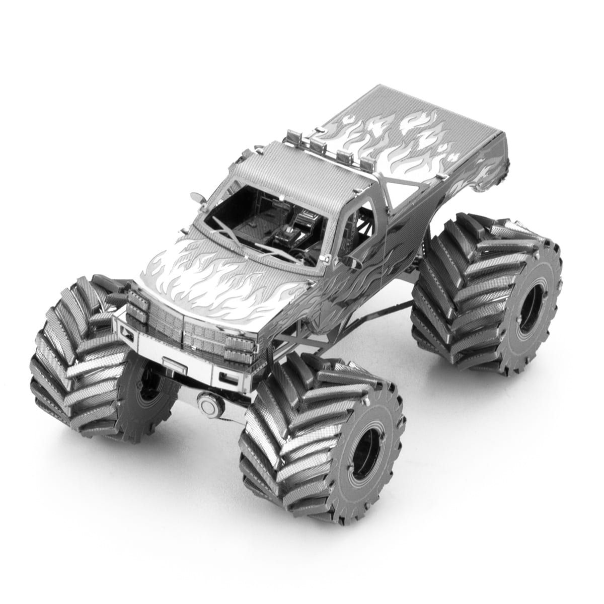  Mô Hình Kim Loại Lắp Ráp 3D Metal Head Xe Quái Vật Monster Truck – MP1022 