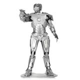  Mô Hình Kim Loại 3D Lắp Ráp Metal Mosaic Marvel Iron Man (Màu Bạc) - MP1053 