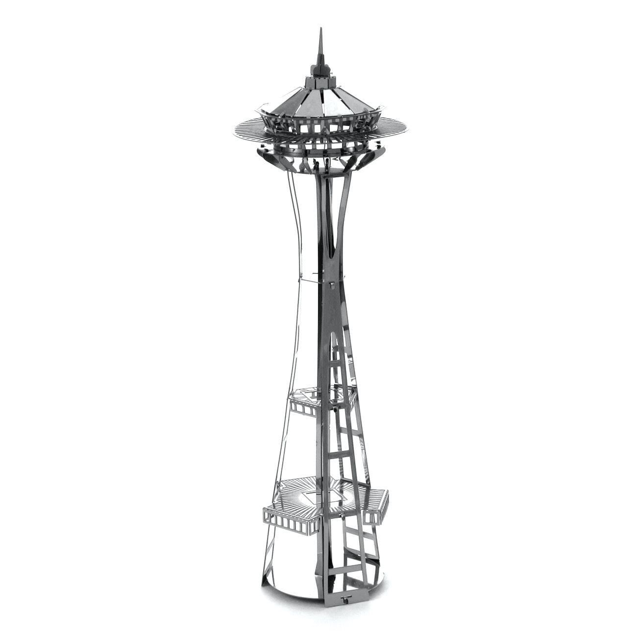  Mô Hình Kim Loại Lắp Ráp 3D Metal Mosaic Toà Tháp Space Needle – MP1012 