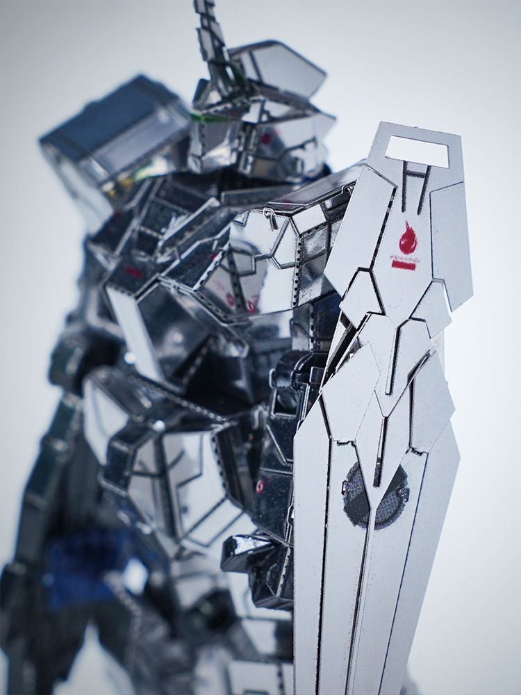  Mô Hình Kim Loại Lắp Ráp 3D Metal Head Robot Gundam RX-0 (150 mảnh) - MP1166 
