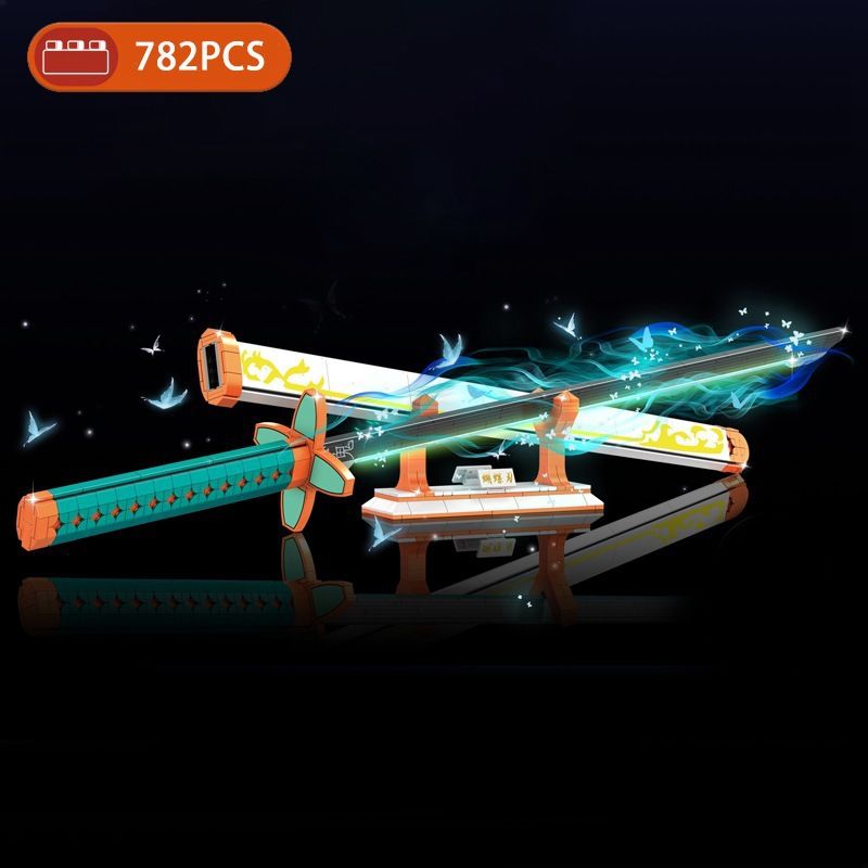  Mô Hình Nhựa 3D Lắp Ráp TEC CREATOR Thanh Kiếm Kochou Shinobu (782 mảnh, Kimetsu No Yaiba) DK1512 - LG0163 