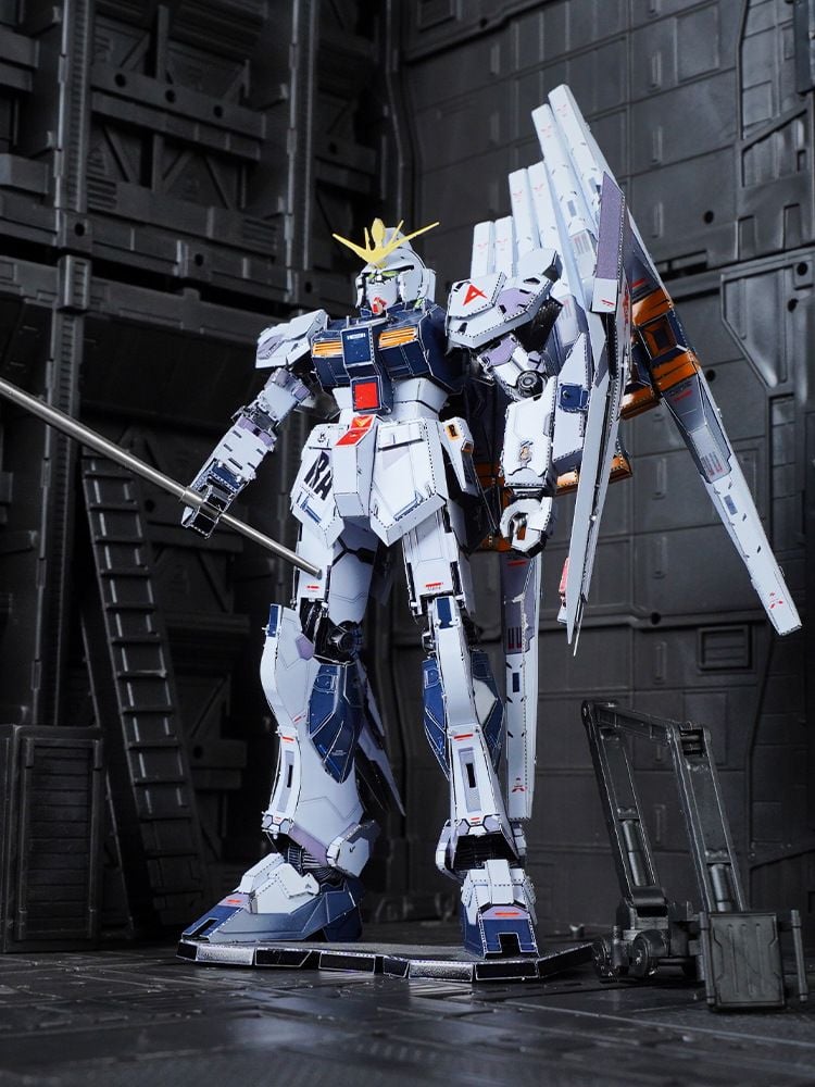  Mô Hình Kim Loại Lắp Ráp 3D Metal Head Robot Gundam RX-93 Nu (150 mảnh, Ver.Ka)  - MP1167 