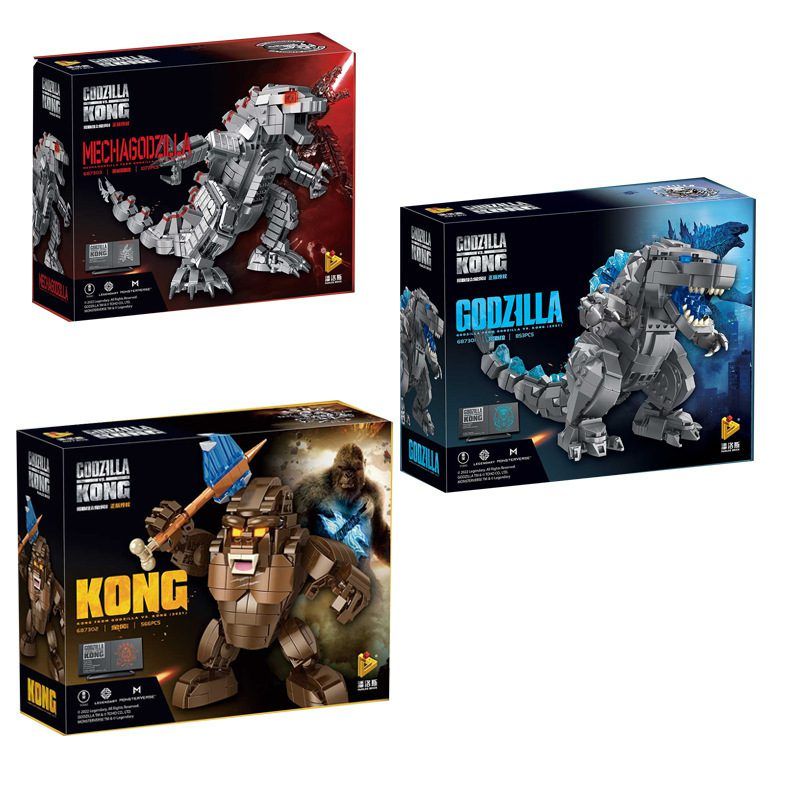  Mô Hình Nhựa 3D Lắp Ráp Panlos Mini Godzilla 687301 (853 mảnh) – LG0141 