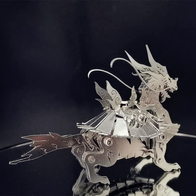  Mô Hình Kim Loại Lắp Ráp 3D Steel Warcraft Huyền Vũ (41 mảnh, Huyen Vu) - SW040 