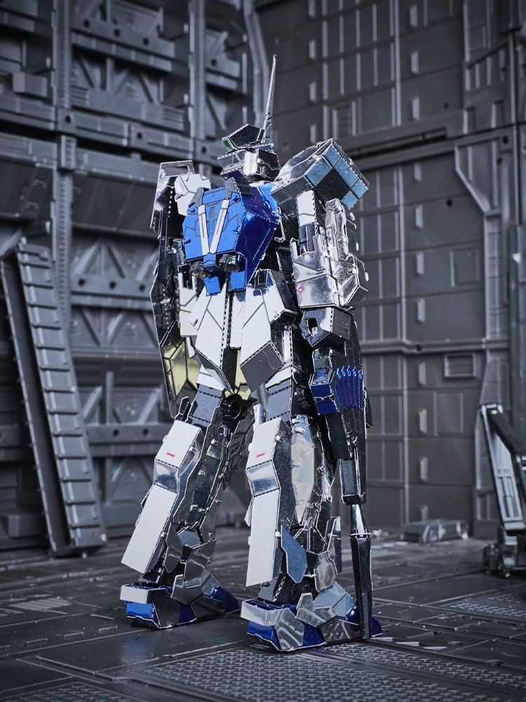  Mô Hình Kim Loại Lắp Ráp 3D Metal Head Robot Gundam RX-0 - MP1166 