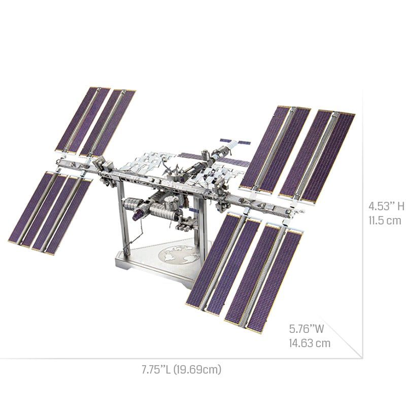  Mô Hình Kim Loại 3D Lắp Ráp Metal Head Trạm Vũ Trụ Không Gian Quốc Tế (209 mảnh, International Space Station) - MP1161 