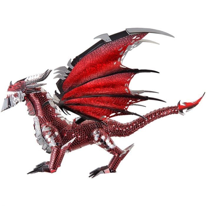  Mô Hình Kim Loại Lắp Ráp 3D Piececool Rồng Đen (107 mảnh, The Black Dragon) HP119-KRS – MP749 