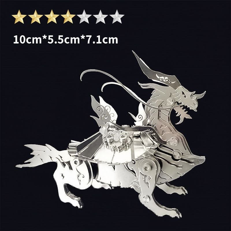  Mô Hình Kim Loại Lắp Ráp 3D Steel Warcraft Huyền Vũ (41 mảnh, Huyen Vu) - SW040 