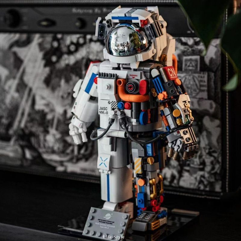  Mô Hình Nhựa 3D Lắp Ráp JAKI  Phi hành gia (900 mảnh, Astronaut) JK9106 - LG0167 