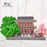  Mô Hình Kim Loại 3D Lắp Ráp Iron Star Chùa Sensoji Nhật Bản (205 mảnh, Sensoji Temple) - MP1073 