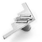  Mô Hình Kim Loại Lắp Ráp 3D Metal Head Máy Bay Ném Bom Tàng Hình ( 15 mảnh, B2A-Spirit) – MP994 