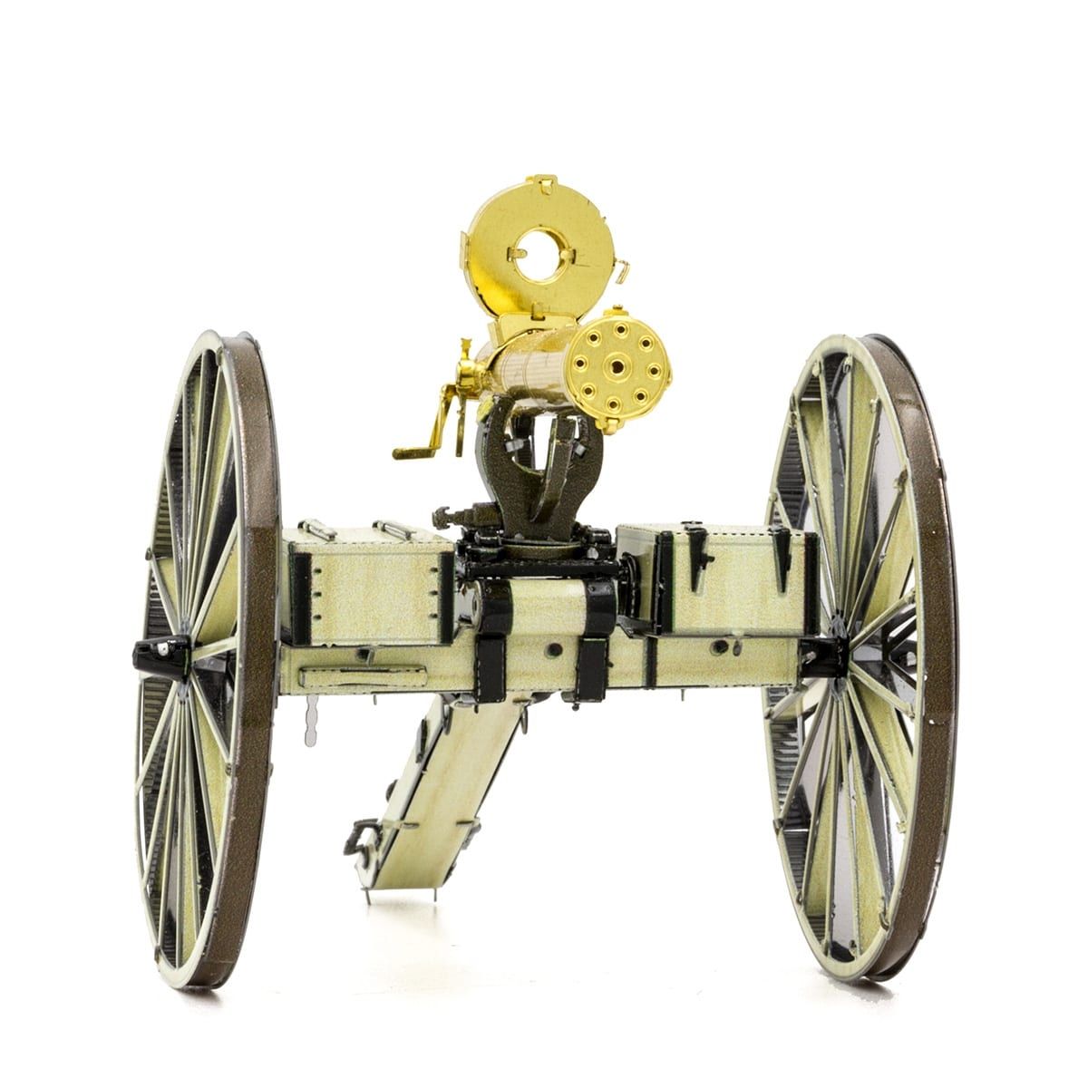  Mô Hình Kim Loại Lắp Ráp 3D Metal Head Wild West Súng Nòng Xoay Gatling Gun (150 mảnh) – MP949 