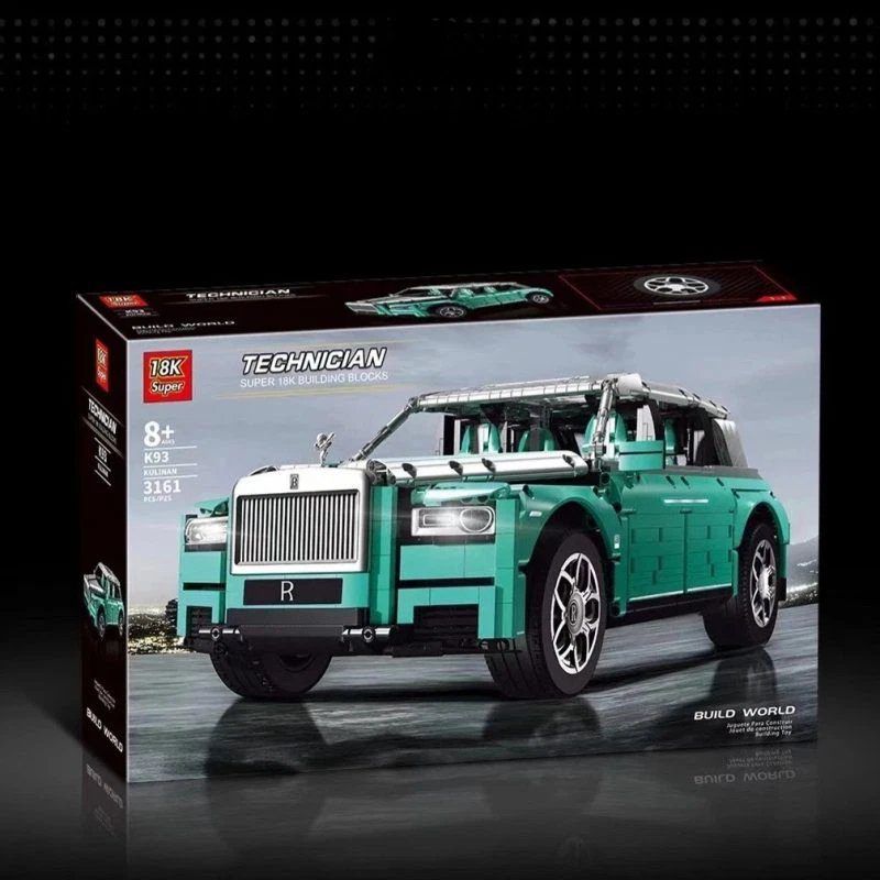  Mô Hình Nhựa 3D Lắp Ráp 18K Super Siêu Xe Rolls Royce Kulinan K93 (3161 mảnh) 1:8 - LG0091 