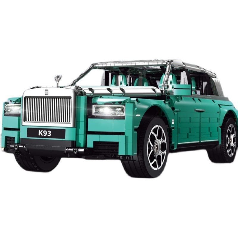 Mô hình xe RollsRoyce Sweptail 124 Màu Đen Mạ Vàng