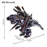  Mô Hình Kim Loại Lắp Ráp 3D Microworld Khủng Long Bạo Chúa Dinosaur Tyrannosaurus – MP863 