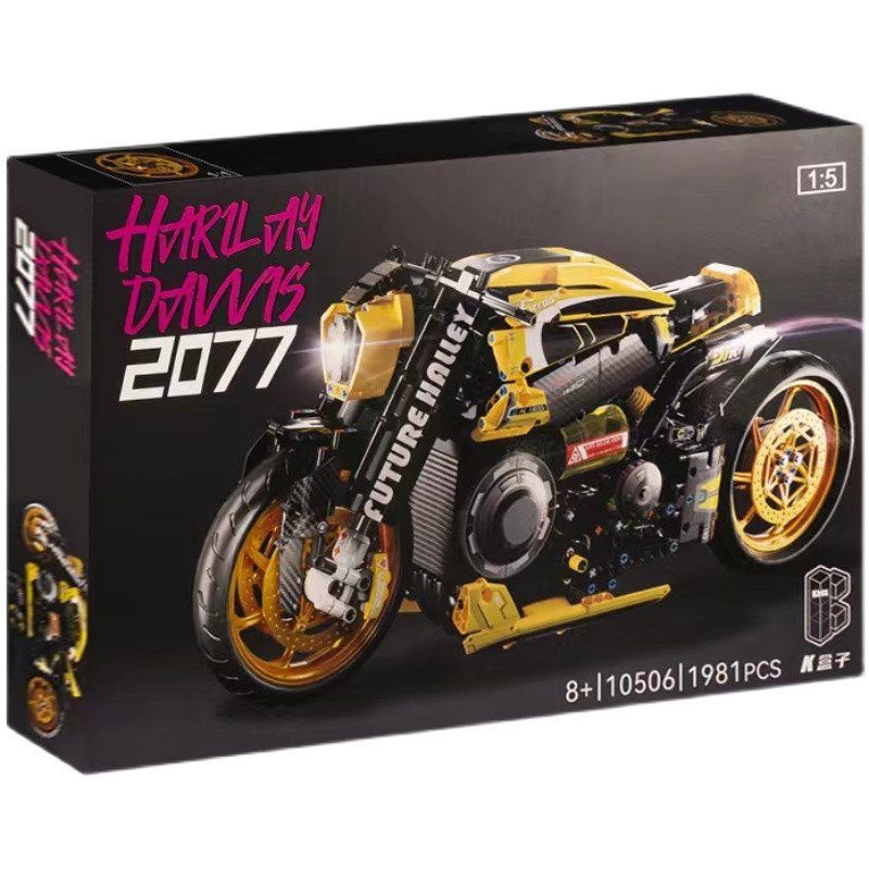  Mô Hình Nhựa 3D Lắp Ráp Kbox Siêu Xe Mô Tô Harley Davis 2077 10506 (1981 mảnh) 1:5 – LG0042 