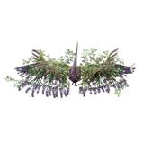  Mô Hình Kim Loại 3D Lắp Ráp Piececool Thiên Ngữ Hạc Hoa Oải Hương (38 mảnh, Lavender) HP203-NW - MP1116 