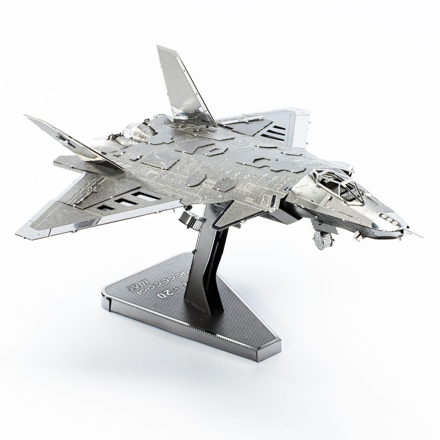  Mô Hình Kim Loại Lắp Ráp 3D Piececool Phản Lực J20 JET (87 mảnh) P063-S – MP149 
