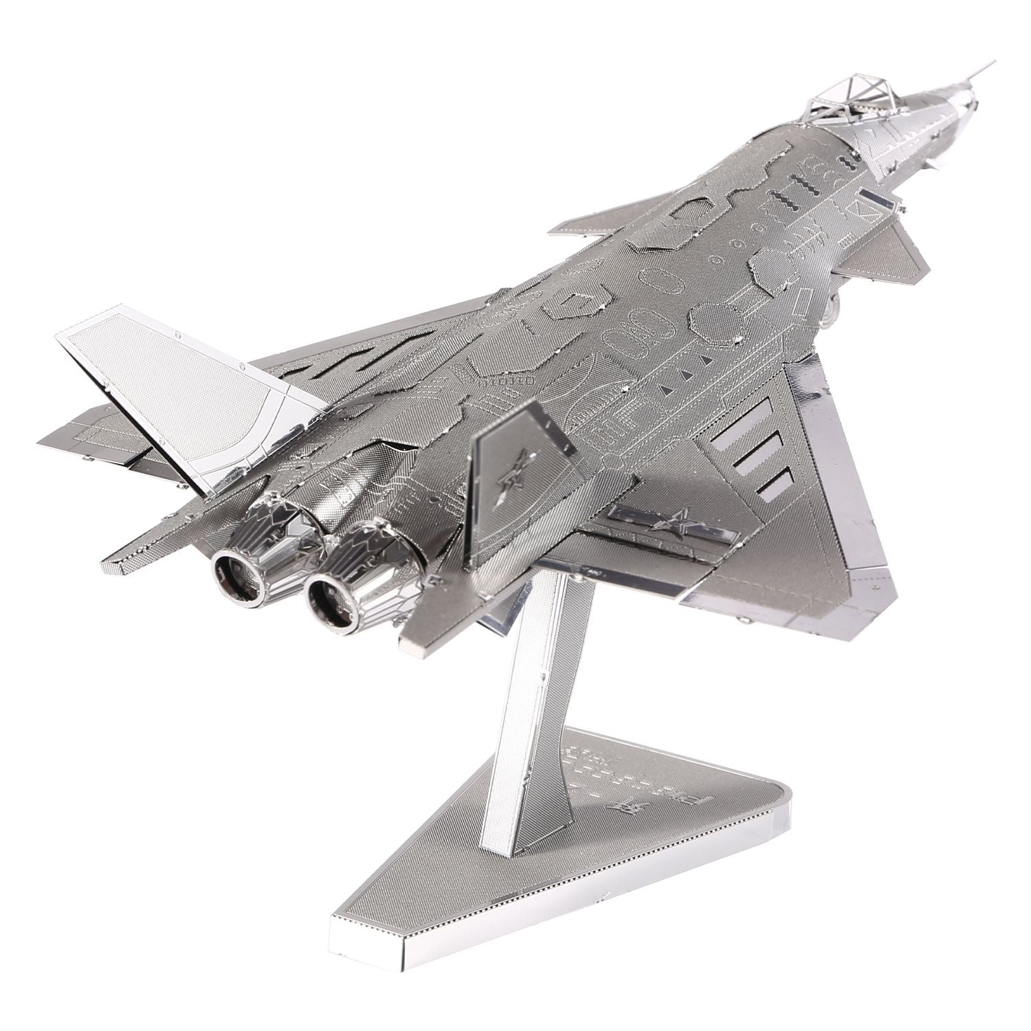  Mô Hình Kim Loại Lắp Ráp 3D Piececool Phản Lực J20 JET (87 mảnh) P063-S – MP149 