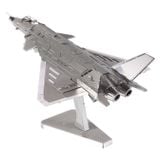  Mô Hình Kim Loại Lắp Ráp 3D Piececool Phản Lực J20 JET (87 mảnh) P063-S – MP149 