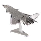  Mô Hình Kim Loại Lắp Ráp 3D Piececool Phản Lực J20 JET (87 mảnh) P063-S – MP149 