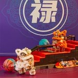  Mô Hình Kim Loại 3D Lắp Ráp Piececool Blind Box Con Lân (89 mảnh, Mini Dancing Lion, Giao Ngẫu Nhiên) P-MNCS - MP1062 